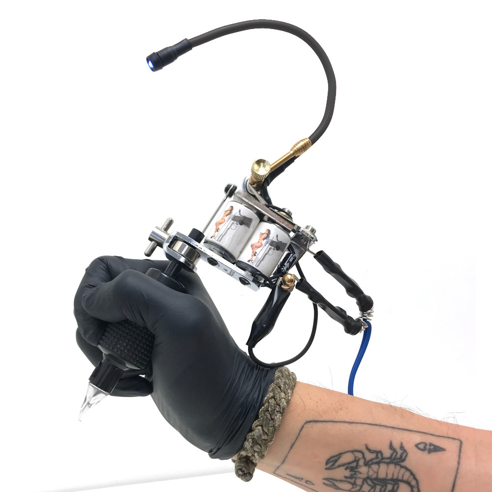 Tattoo Machine Light Flexible White LED Light Adjustable Gun 1 pc