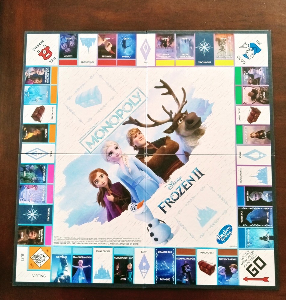 Disney Frozen 2 Monopoly Replacement Pieces