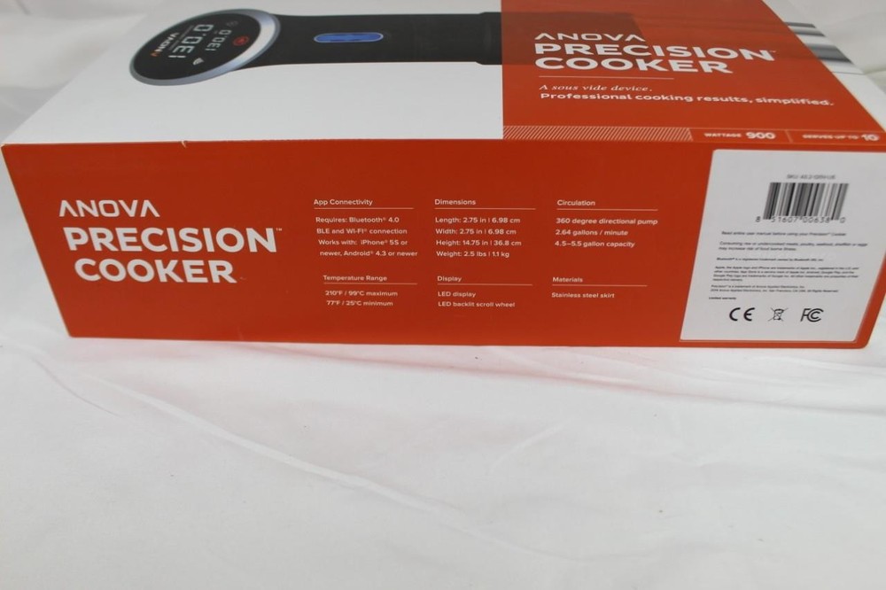ANOVA Precision Cooker A3.2 Sous Vide Device, 900W