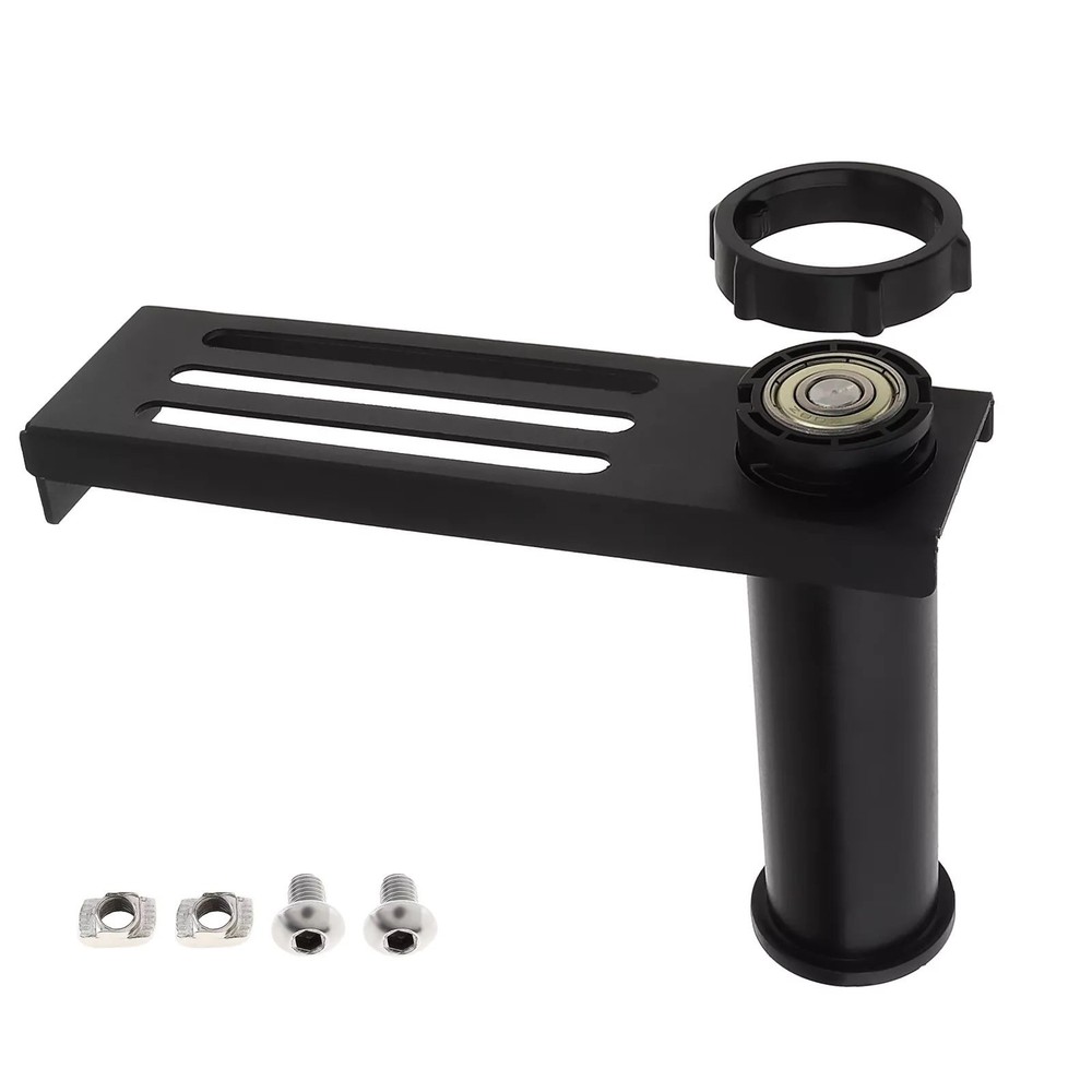 Black Rotatable 3D Printer Filament Holder Rack Bracket For Ender-3 series