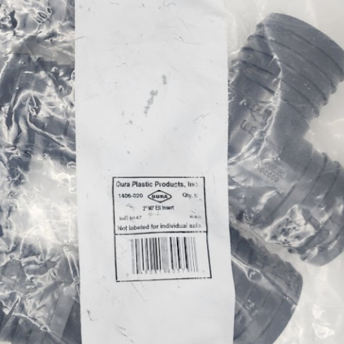 5 pack DURA Barbed Elbow 2"