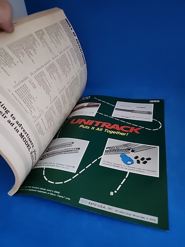 Model Railroader Magazine October 1991 Issue