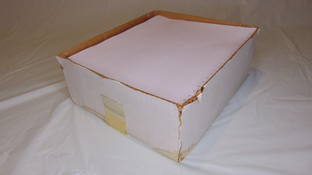 Continuous Feed Computer Paper for Dot Matrix Printer Blank 9.5X11 Inches