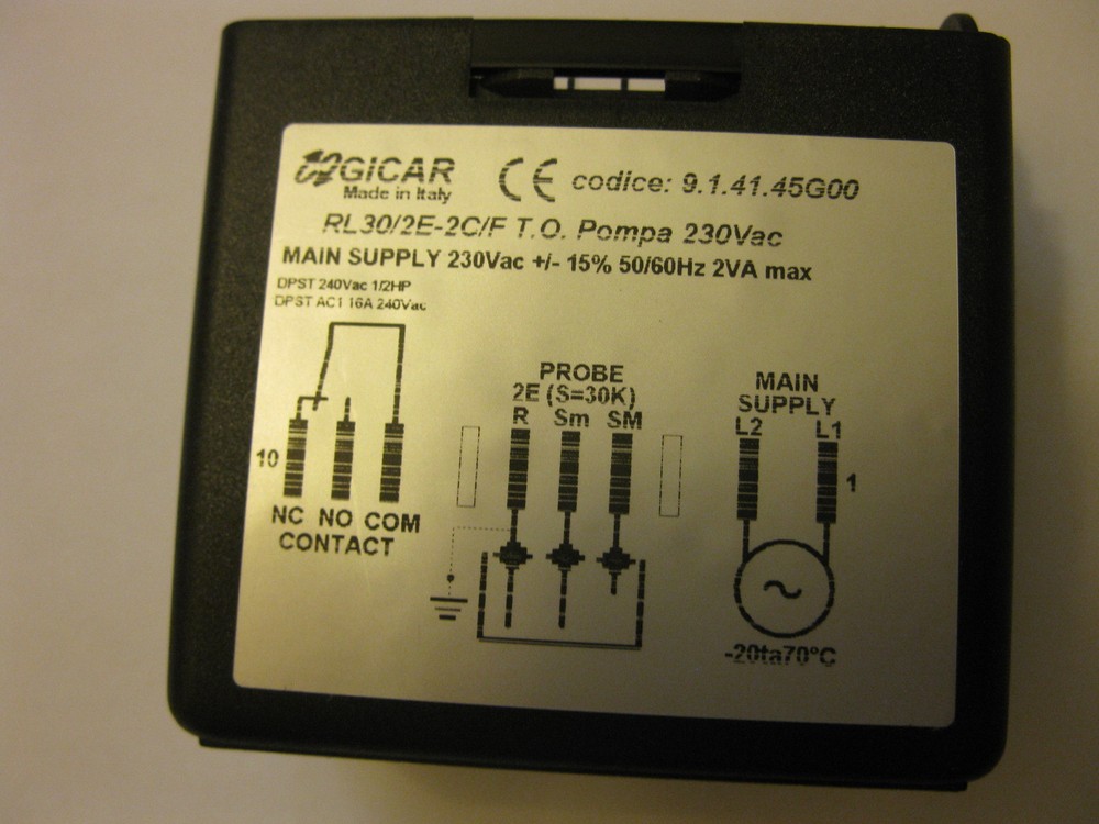 GICAR  RL30/2E-2C/F cod  9.1.41.45G00   FOR coffee machine