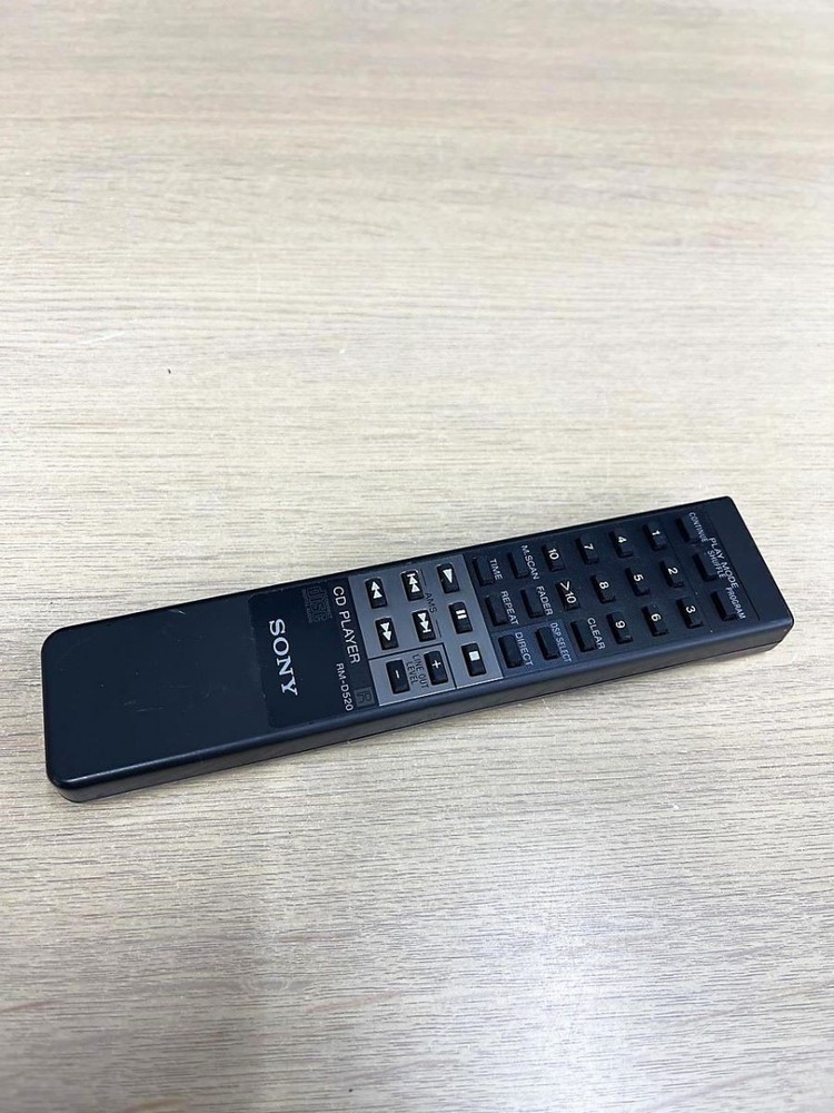 SONY CD player remote control RM-D520