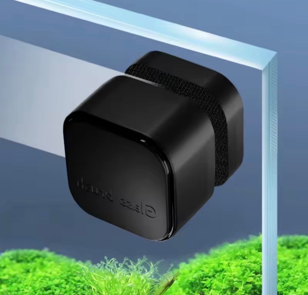 Magnetic Aquarium Glass Cleaner – Mini Square Algae Scraper