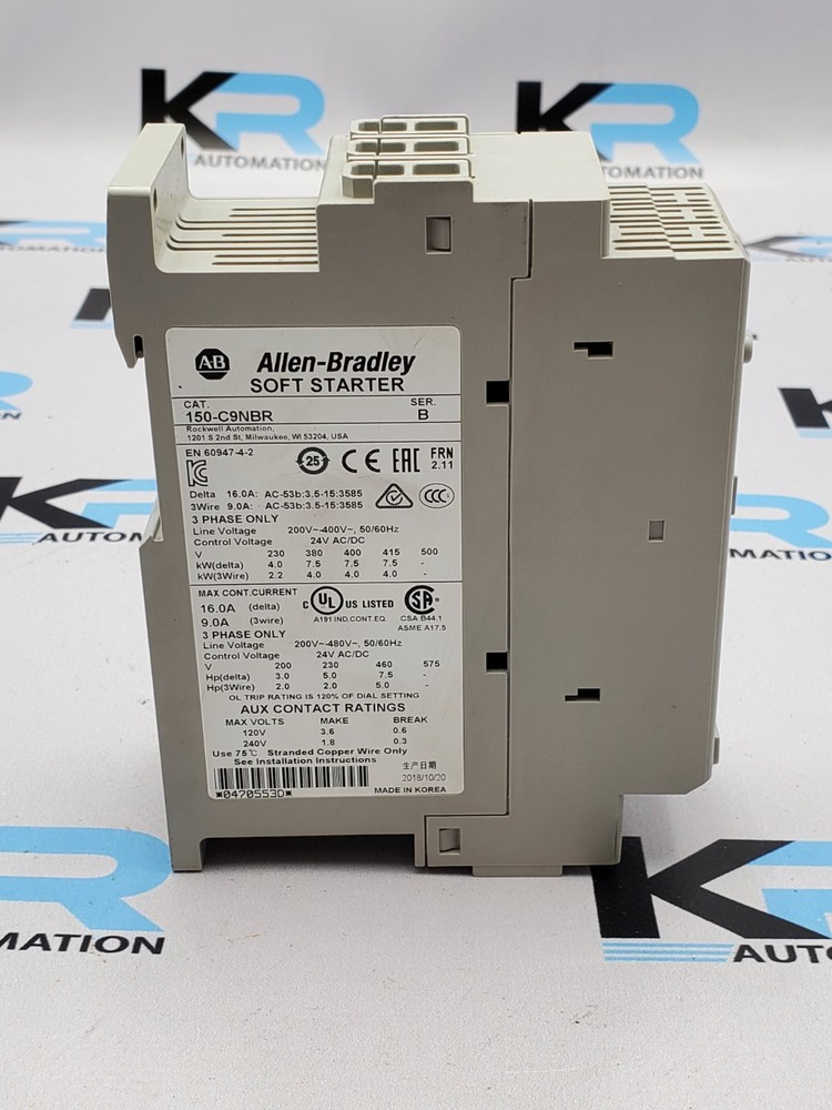 Allen Bradley 150-C9NBR SMC-3 Soft Starter Controller