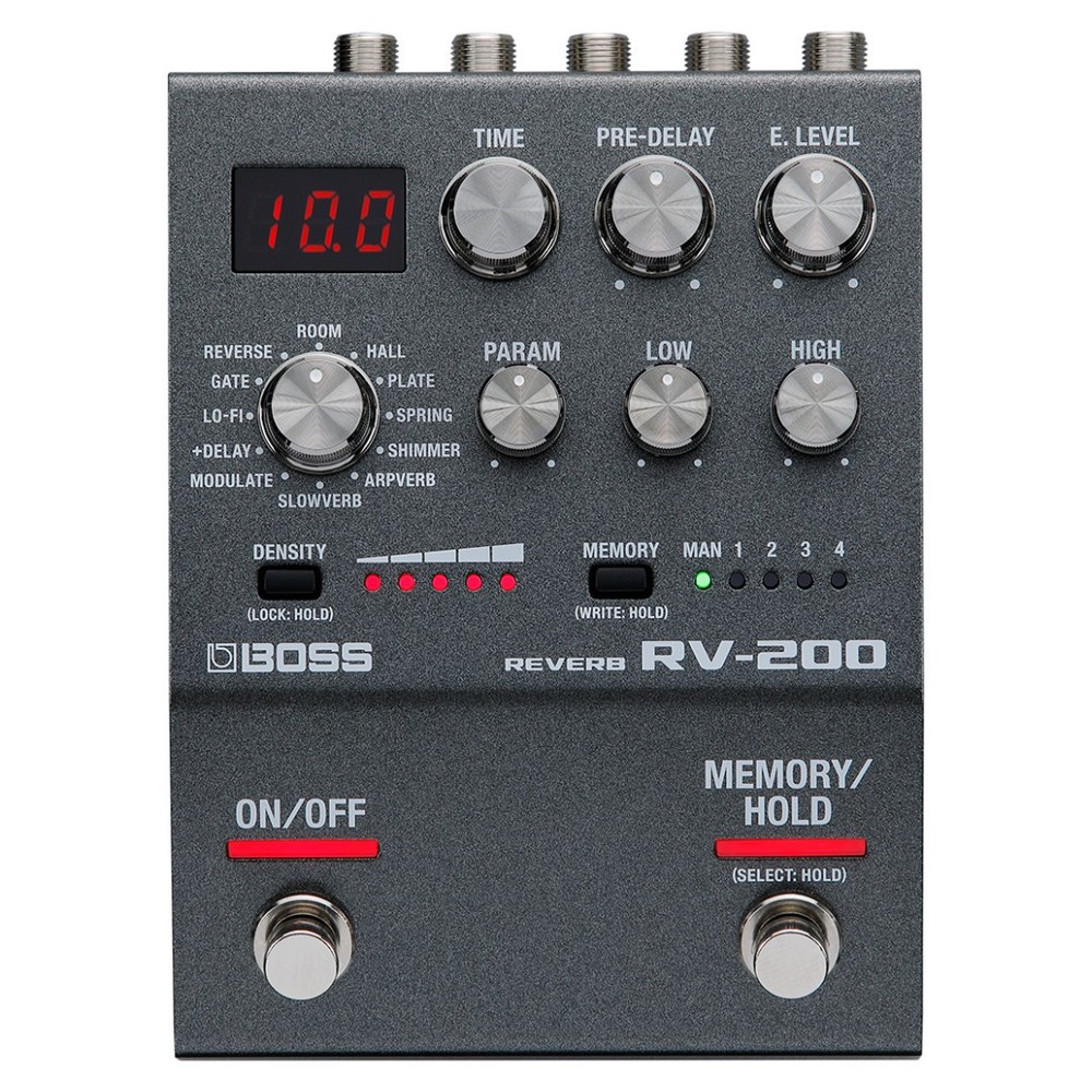 Boss RV-200 Reverb Effects Pedal