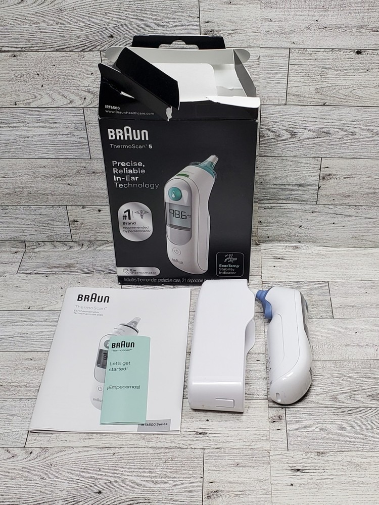 Braun ThermoScan 5 Ear Thermometer, Digital Display