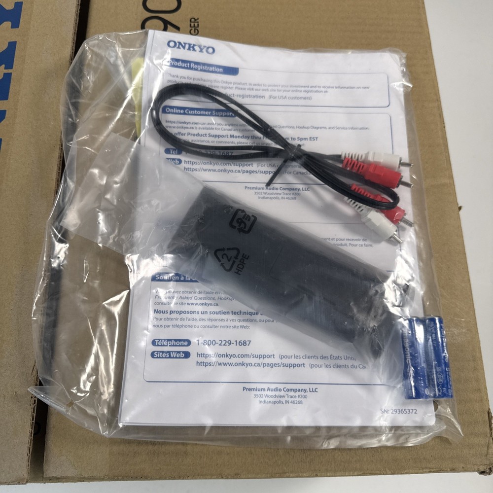 Onkyo 6-Disc Changer DX-C390 CD Player Black