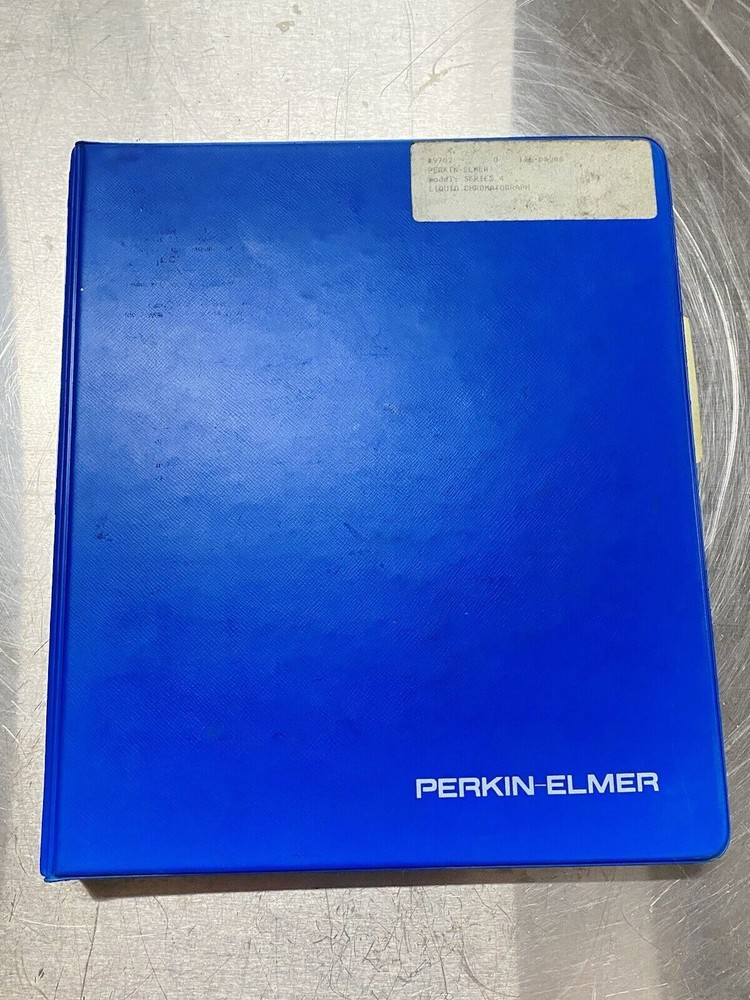 Perkin Elmer PE Series 4 Liquid Chromatograph - Instructions Manual / Guide