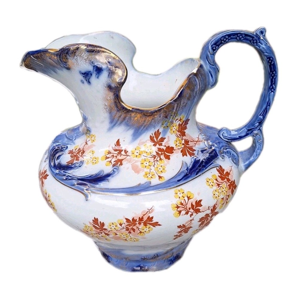 Large Victorian Ewer & Basin by B&L