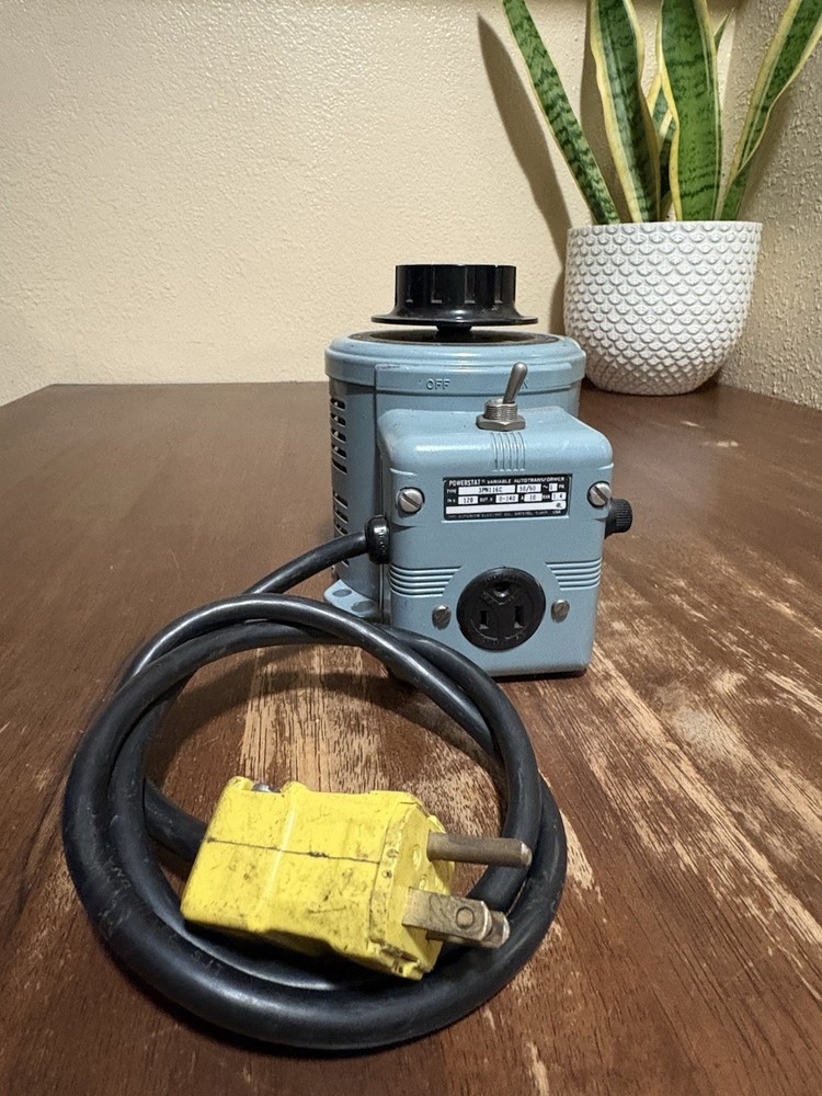 WARNER ELECTRIC Powerstat Variable Autotransformer 3PN116C