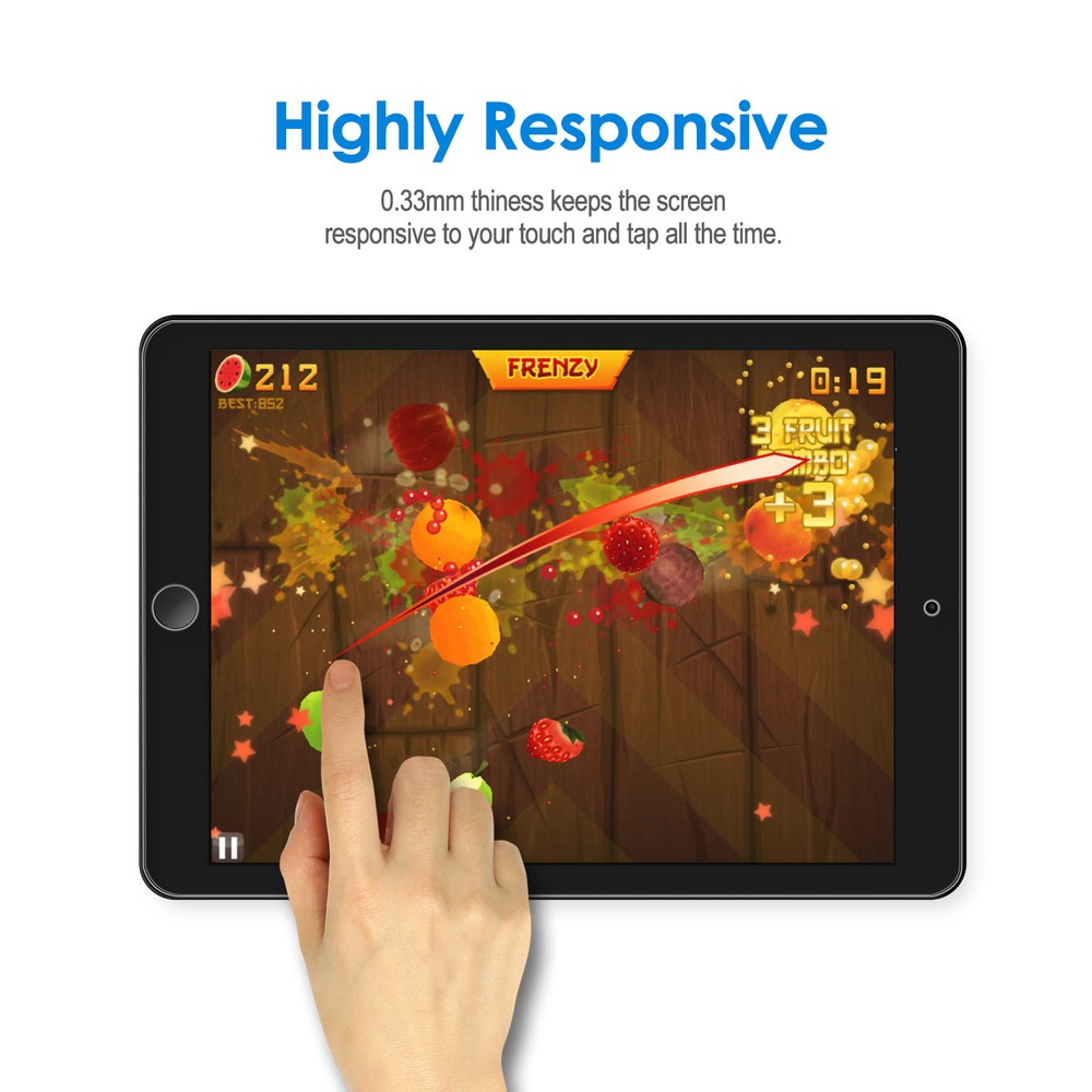 JETech Screen Protector for iPad mini 5/4 (2019/2015 Model), 1-Pack