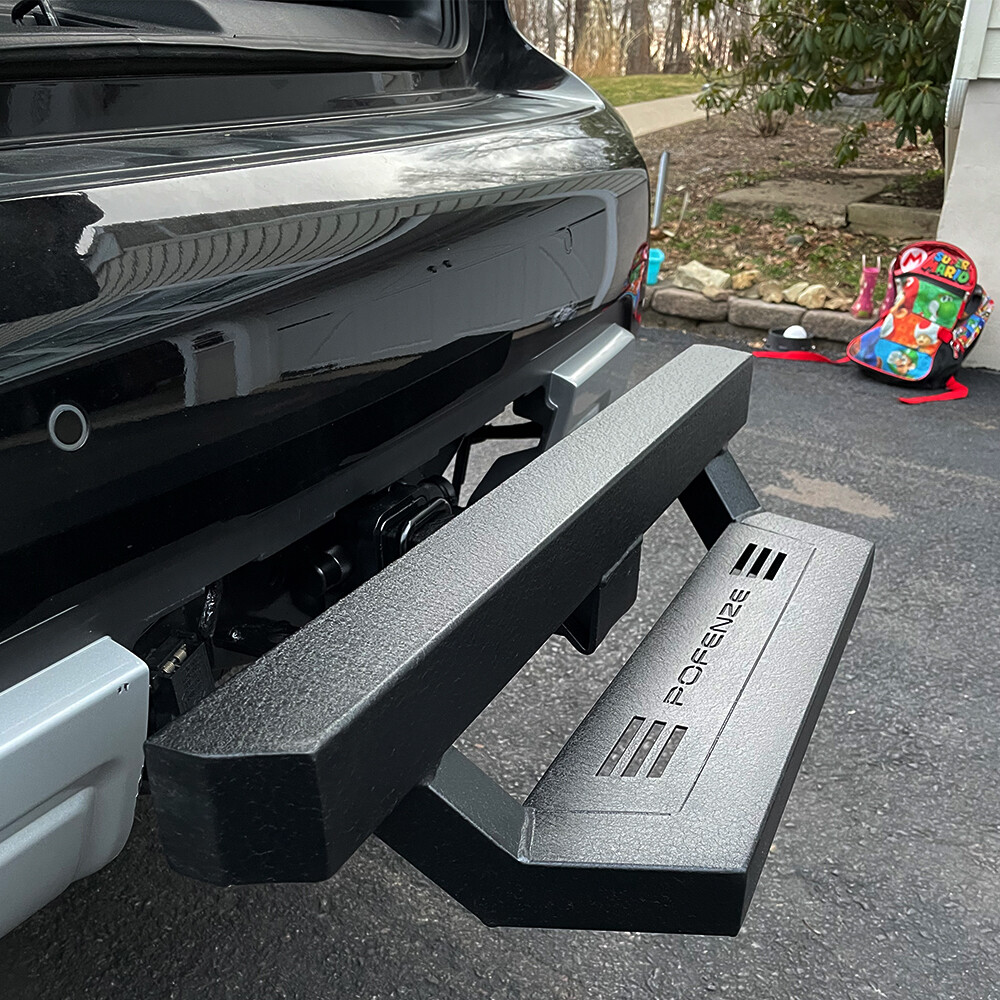 Universal 2" Receiver Trailer Towing Rear Hitch Step Bar Bumper Protection Guard