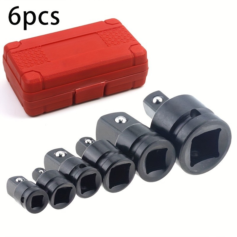 6pcs Impact Adapter And Reducer Head Kit