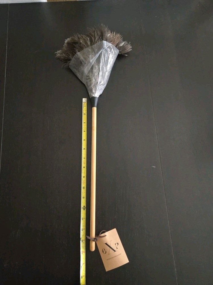 16 Inch Handle Ostrich Feather Duster
