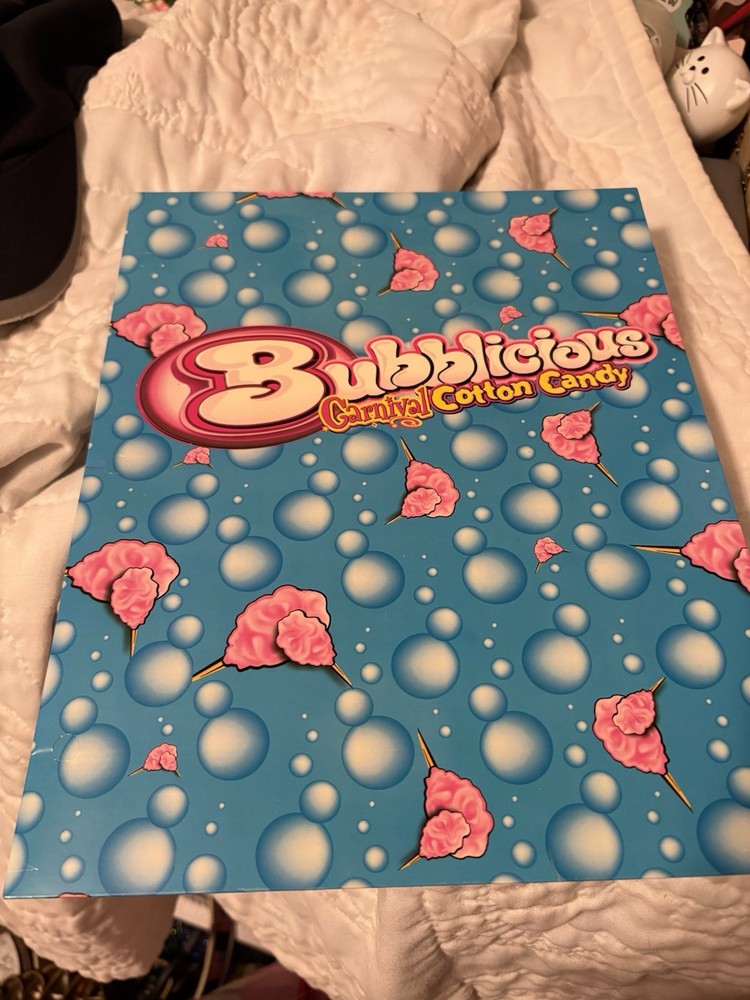 2007 Bubblelicious Three Ring 2 Pocket Folder