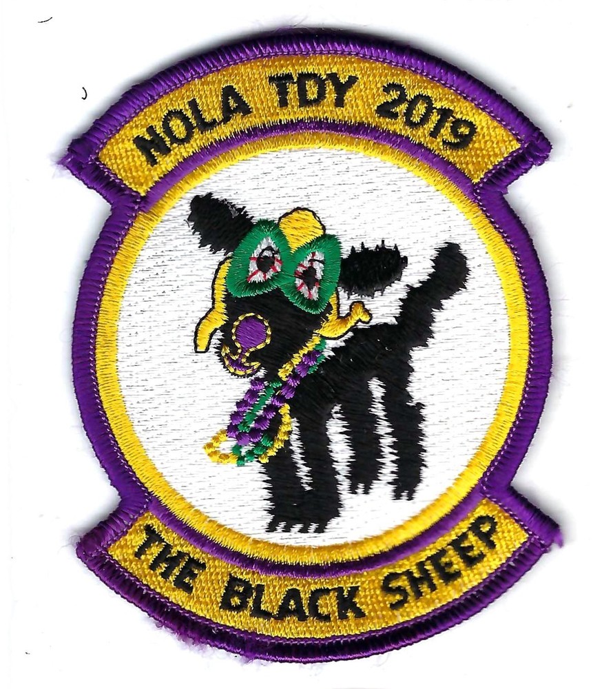 PATCH USAF 8TH FIGHTER SQ NEW ORLEANS DEPLOYMENT  2019