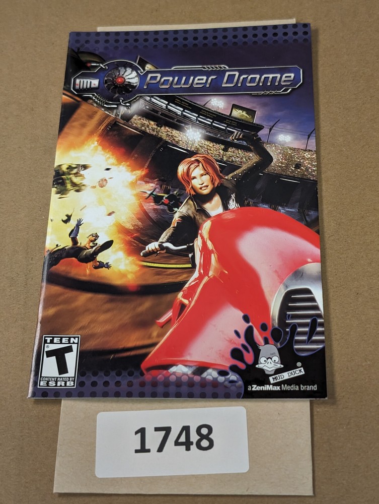 Power Drome - PS2 - Manual Only **NO GAME!