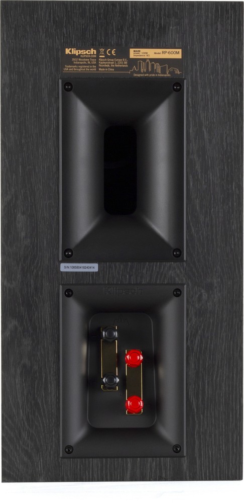 Klipsch Ref Premiere RP-600M EB pr bookshelf speakers