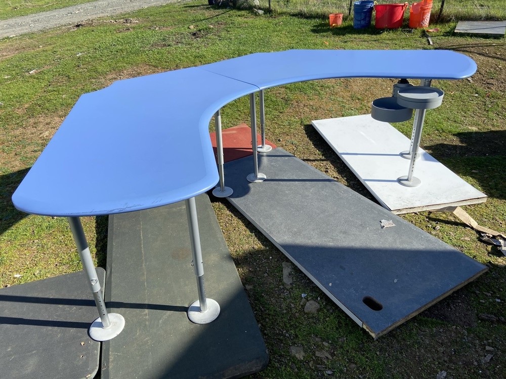 Vintage Herman Miller Resolve Workstations For Two