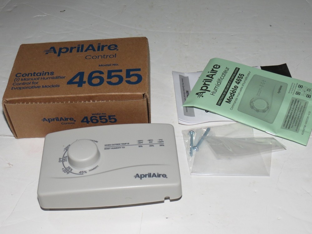 p7 Aprilaire 4655 Manual Humidifier Control - White