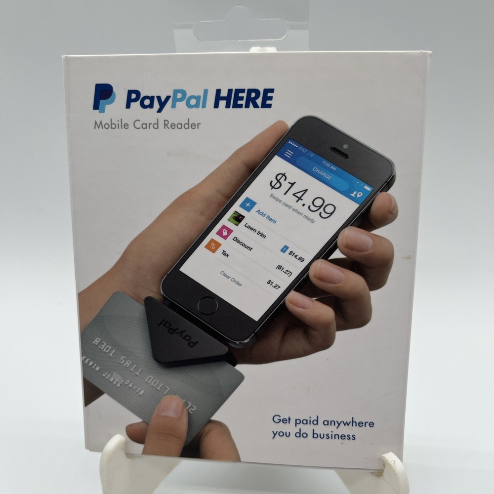 PayPal Mobile Credit Card Reader Swiper For iPhone and Android