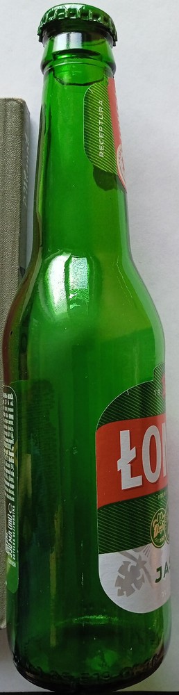 Lomza light green 12 oz with cap Poland