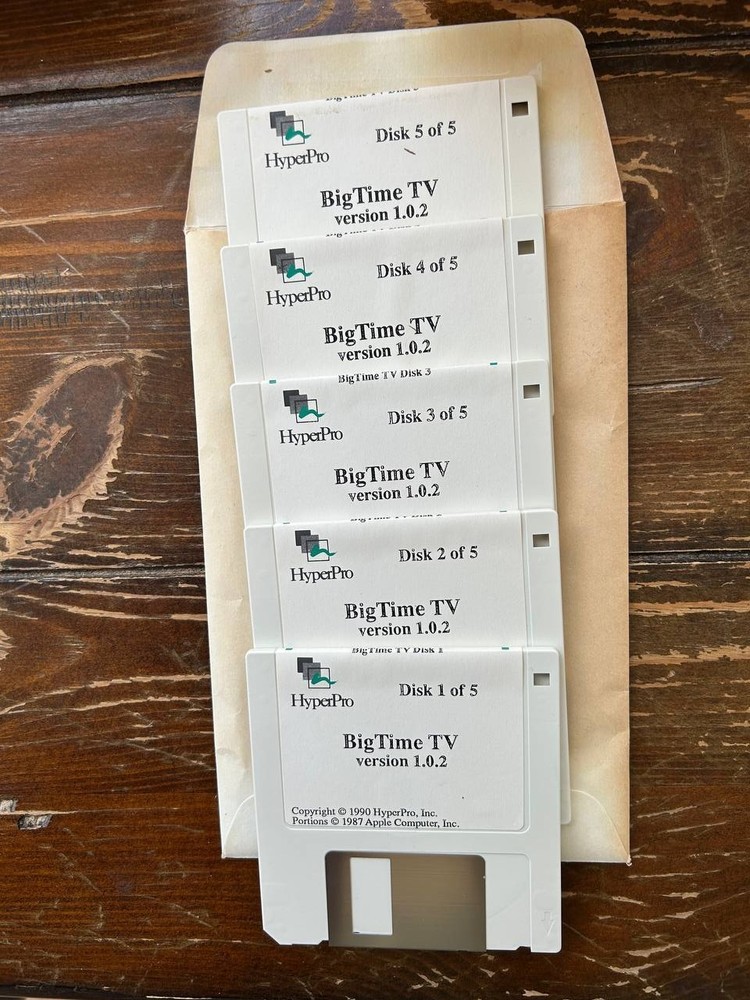 Vintage HyperPro BigTime TV. Multimedia Video Authoring System