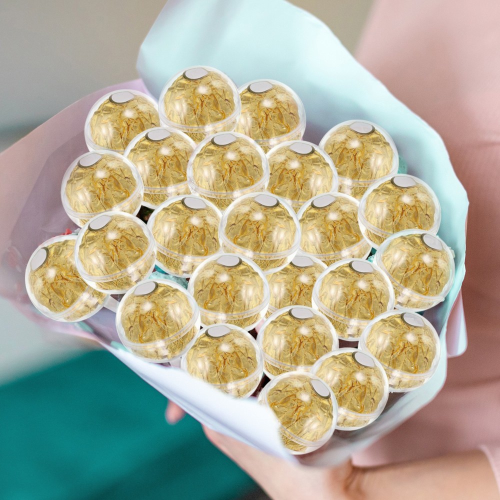 15pcs Clear Chocolate Holder Candy Ball Holder