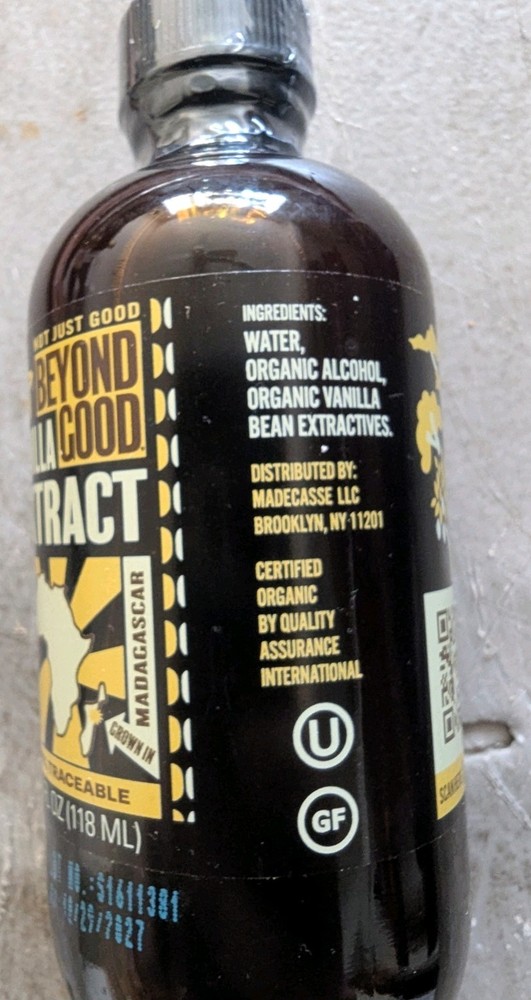 Beyond Good vanilla extract from Madagascar (UNOPENED)