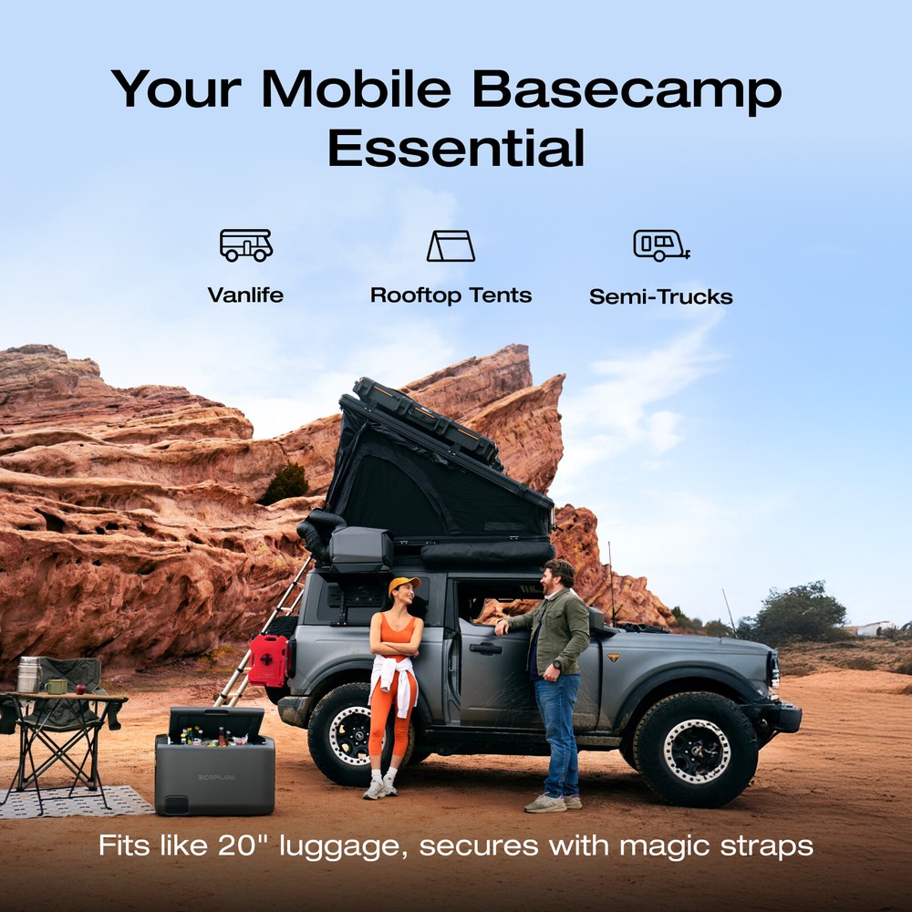 EcoFlow Wave 3 Portable Air Conditioner with Wave 3 Add-On Battery Used