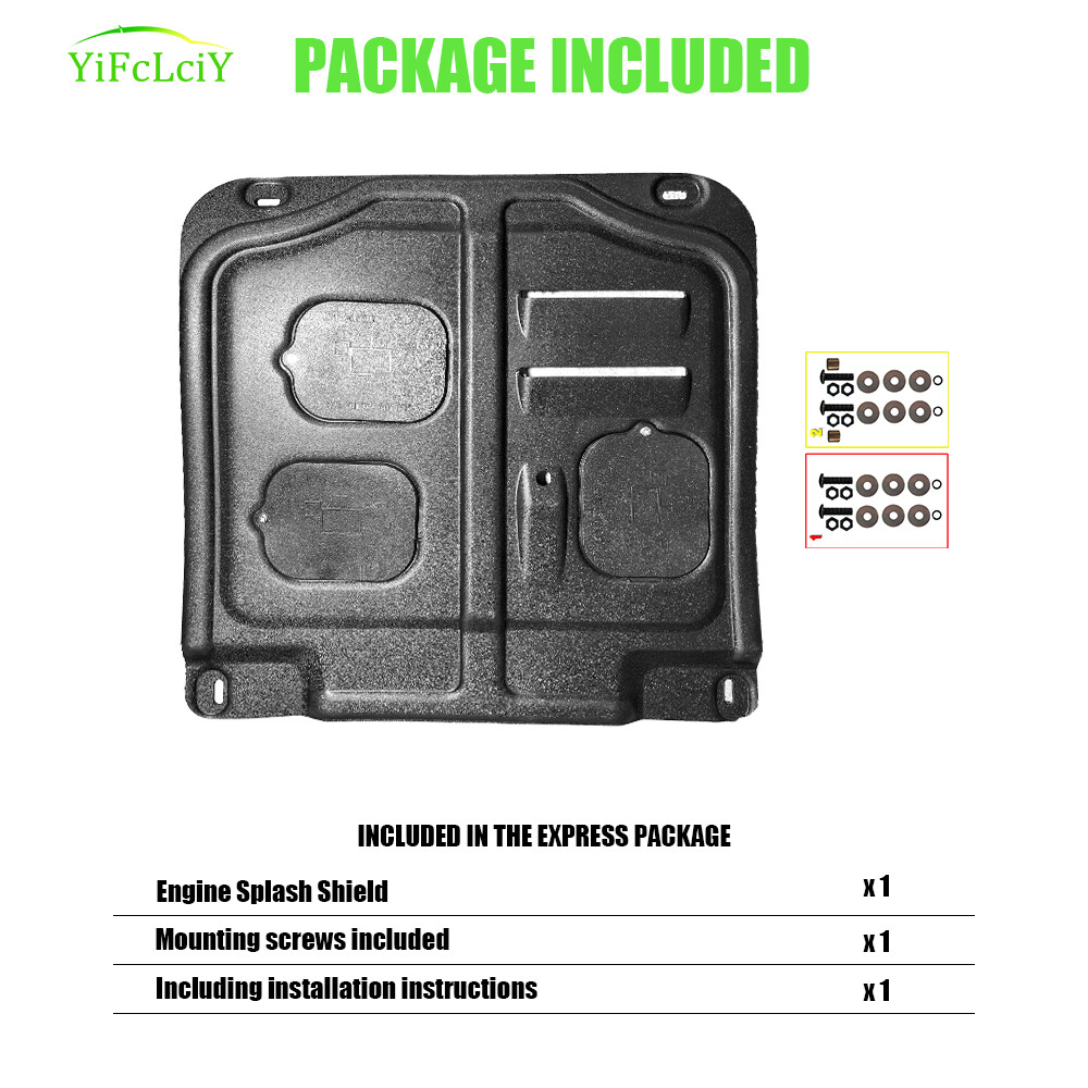 Thick Engine Splash Shield For Chevrolet Cruze 2011-2015 Front Engine Guard Hard