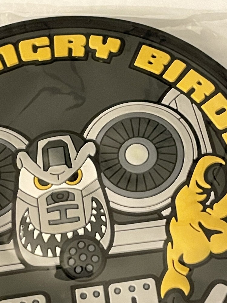 A-10 Warthog PVC Patch USAF Very Angry Birds