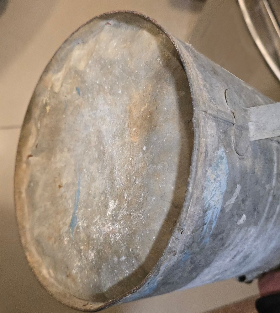 Vintage Galvanized Watering Can 1900-1950