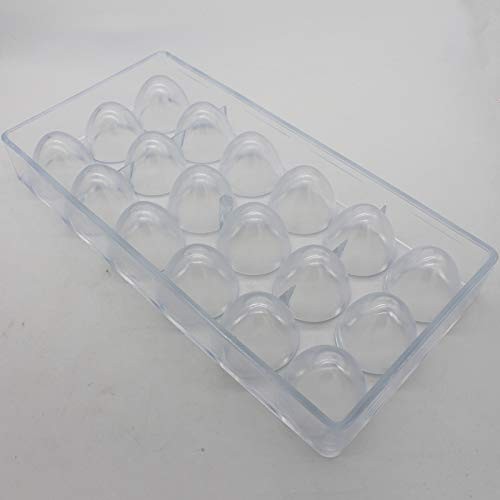 Polycarbonate Big Cone Chocolate Mold Half Egg Candy Mould DIY Poly-carbonate...