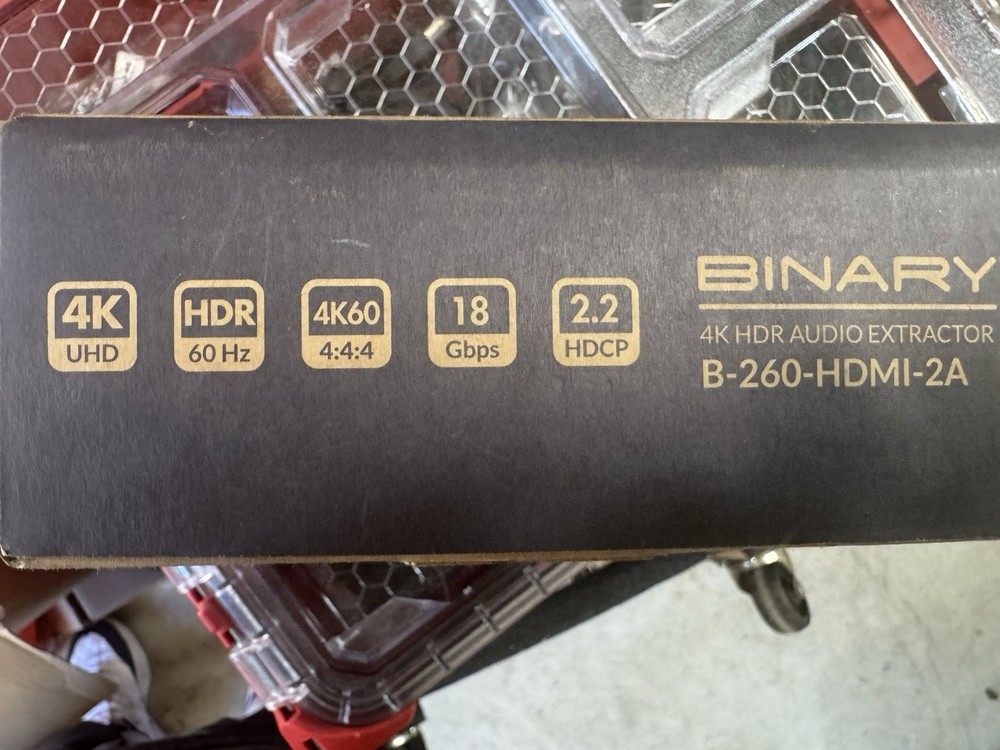Binary™ 260 Series 4K Audio Extractor
