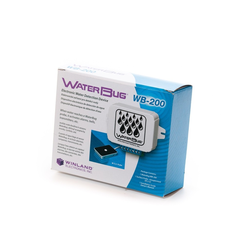 Winland WB-200 WaterBug Electronic Water Detection Device NEW