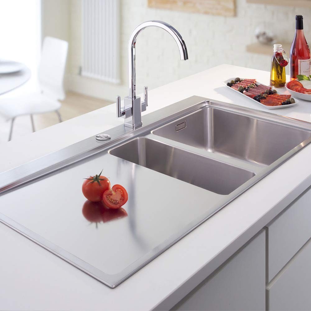 Garbage Disposal Air Switch Kit Dual Outlet Sink Top Button Power Module