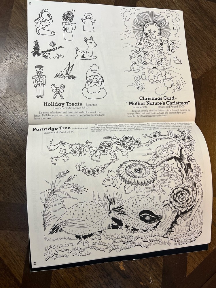 Walnut Hollow Farm Creative Woodburning Patterns & Instructions ~ Book 2