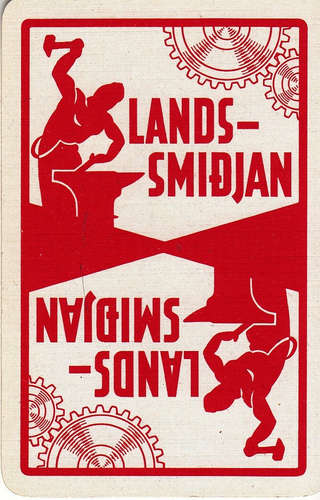 Playing cards deck vintage Icelandic!