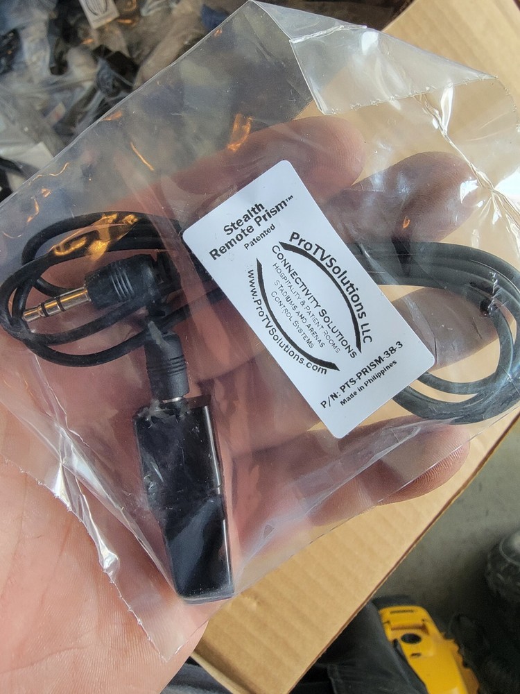 ProTVSolutions Remote Prism Sensor IR Reciever w/ 3' Cable PTS-PRISM-38-3 Nbx11