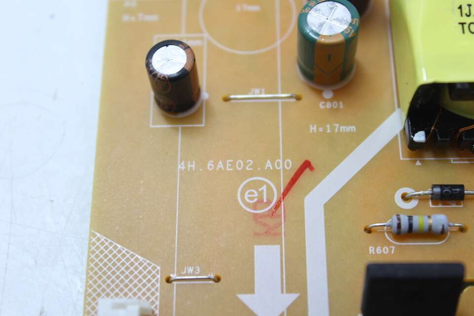Viewsonic VX2716A Replacement Driver Power Board Backlight Display PCB 4H.6AE...