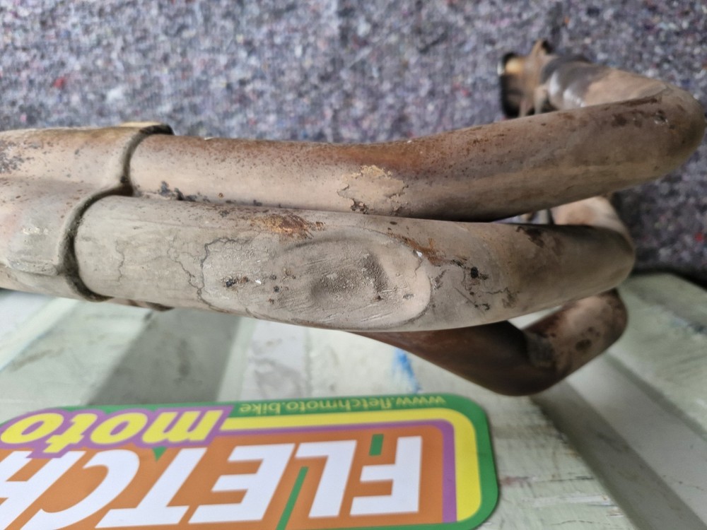 2004 TRIUMPH 955I SPEED TRIPLE EXHAUST DOWNPIPE HEADER FRONT PIPES