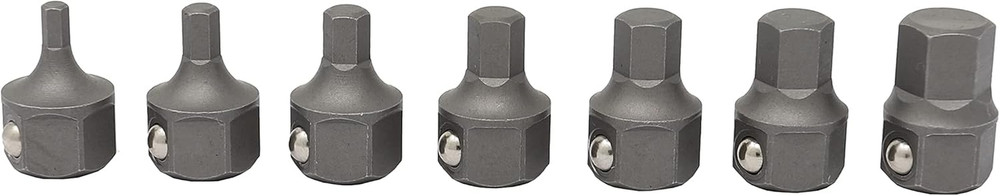 5057 7 Pc. Stubby Metric Hex Bit Set