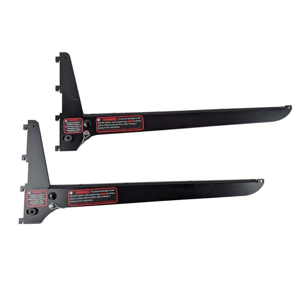 Pair of Happijac Bed Lift Hinged Sofa Brackets Mount Couch Folding Toy Hauler