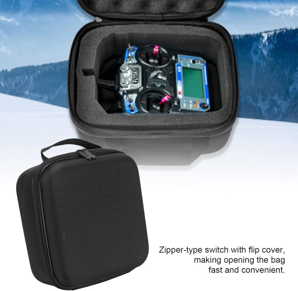 RC Storage Bag, Zipper‑Type Transmitter Protector Case Universal Small...