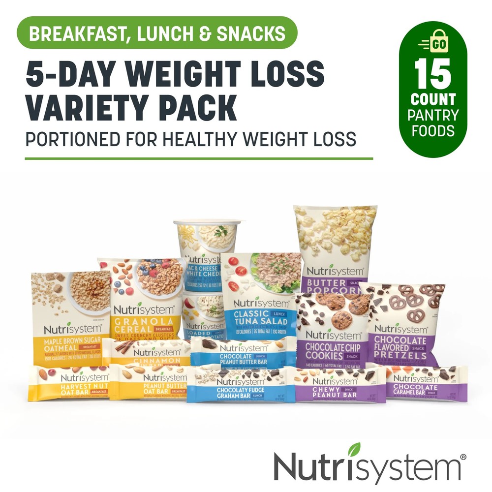 Weight Loss Variety Pack Breakfast Lunch Snacks