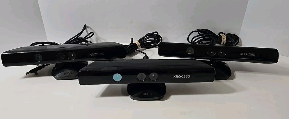 Official Microsoft Xbox 360 Kinect Motion Sensor 3 Pack! TESTED! SHIPS FREE 🔥